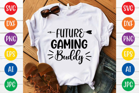 Future Gaming Buddy SVG for T-Shirt Designs & Graphics