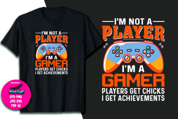 Gamer Gaming T Shirt Design Vector: Graphics & T-Shirt Designs