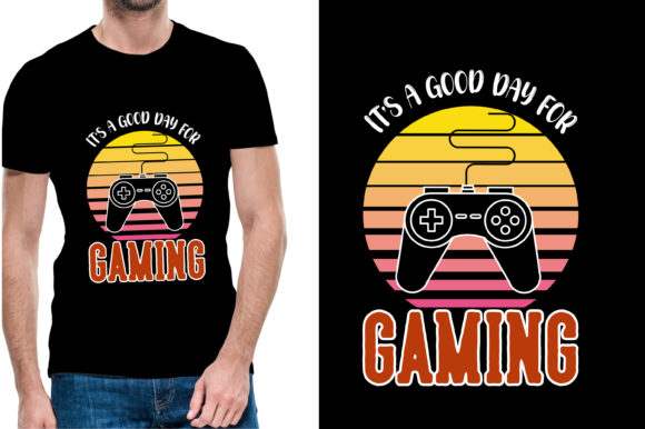 Gaming Day Graphics for T-Shirt Designs