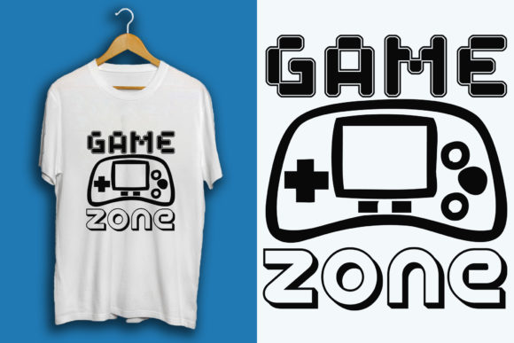 Gaming Gamer SVG Design for T-Shirt Graphics