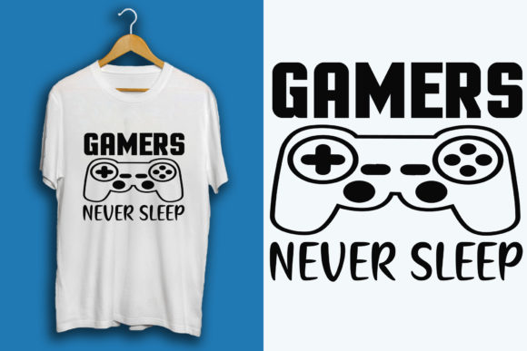 Gaming Gamer SVG: Graphics for T-Shirt Designs
