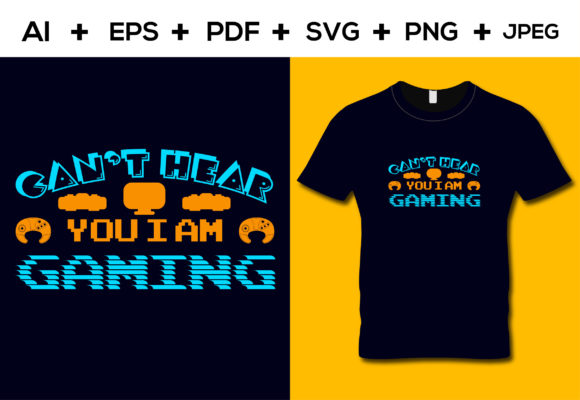 Gaming Graphics for T-Shirt Designs