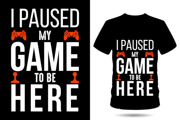 Gaming Graphics for T-Shirt Designs