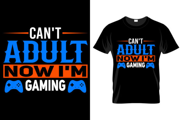 Gaming Graphics for T-Shirt Designs