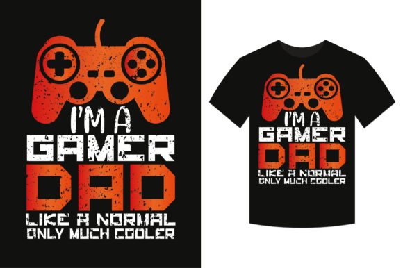 Gaming T-Shirt Design: Graphics & Print Templates