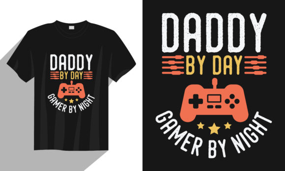 Gaming T-shirt Design: Print Templates & Graphics