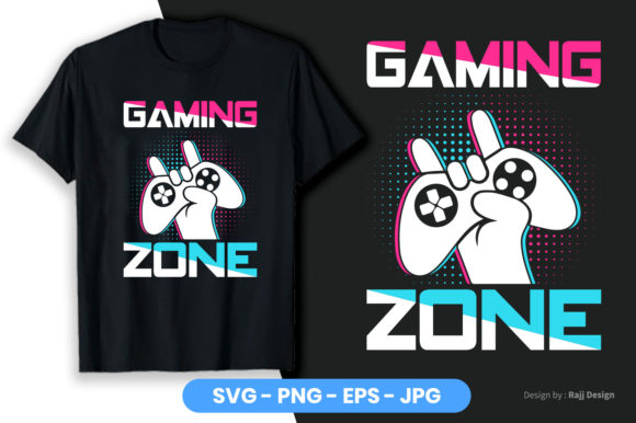 Gaming Zone Graphics & T-Shirt Designs