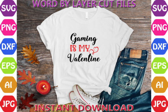 Review: Gaming is My Valentine Svg for Embroidery